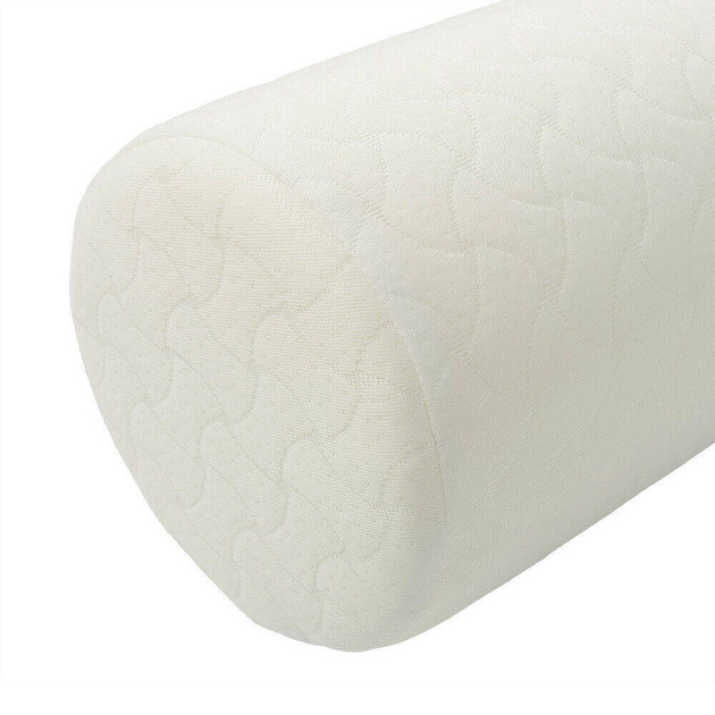 Подушка ортопедична валик 49х20 см з IDEIA ефектом пам'яті MEMORY FOAM з наволочкою на блискавці