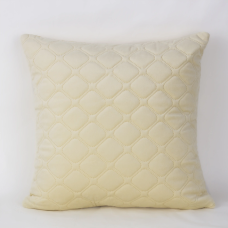 Наволочка декоративна ТЕП "VELOUR" 45*45 см з замком Бежевий, 45x45