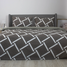 Комплект постільної білизни ТЕП "Happy Sleep" Khaki Angles, двоспальна