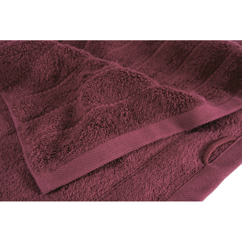 Рушник Irya - Frizz microline bordo бордовий 90*150
