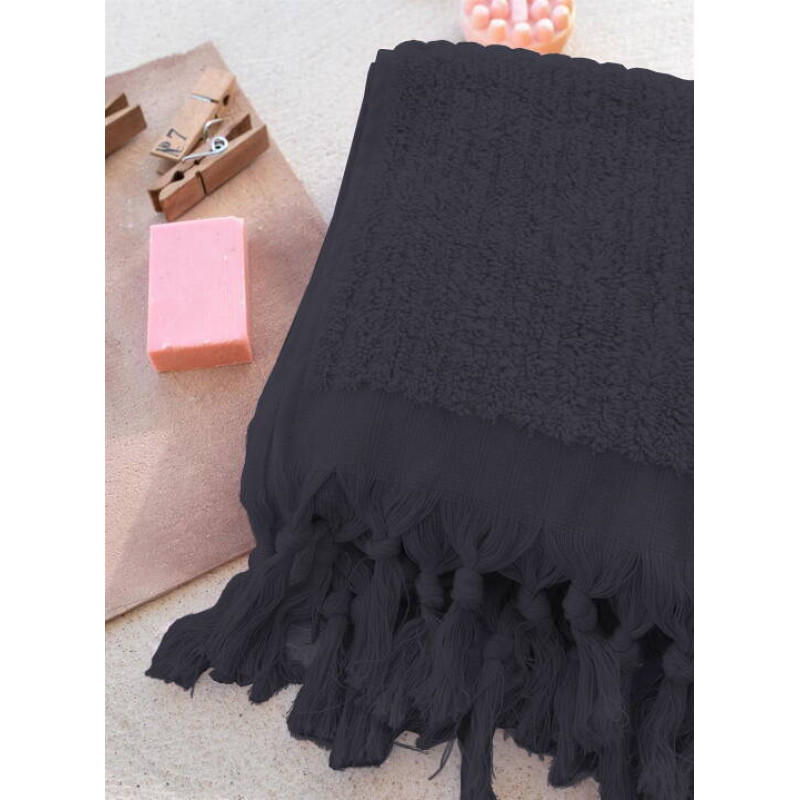 Рушник Barine - Rib indigo синій 45*90