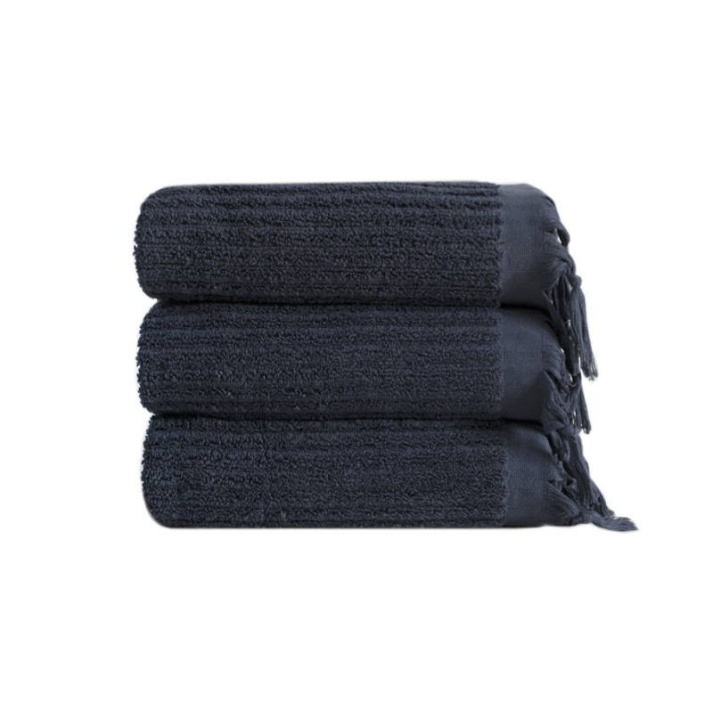 Рушник Barine - Rib indigo синій 45*90