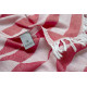 Рушник Barine Pestemal - Undercover Anchor 95*175 Red червоний