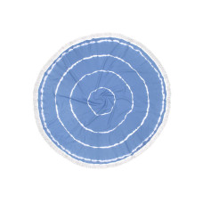 Рушник Barine Pestemal - Swirl Roundie 150*150 Blue