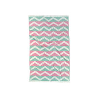 Рушник Barine Pestemal - Ups and Downs 90*160 pink green