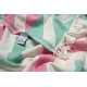Рушник Barine Pestemal - Ups and Downs 90*160 pink green