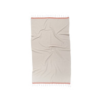 Рушник Barine Pestemal - Basak 95*165 Beige-Orange бежевий-помаранчевий
