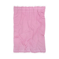 Плед-накидка Barine - Stone Throw pink рожевий 140*170