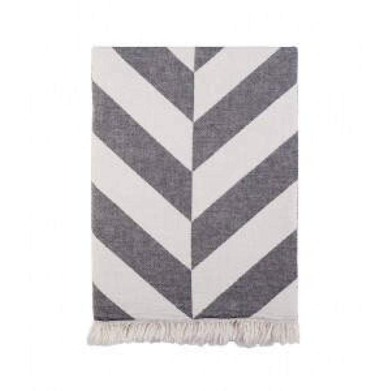 Плед-накидка Barine - Fishbone Throw Black 130*180