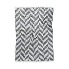 Плед-накидка Barine - Fishbone Throw Black 130*180