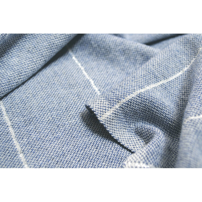 Плед-накидка Barine - Gleam denim синій 120*165