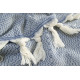 Покривало Barine - Stream Throw Denim 135*180 синій