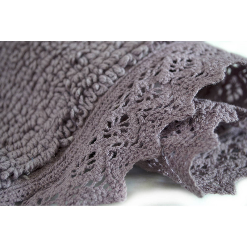 Килимок Irya - Polka lavender бузковий 50*90