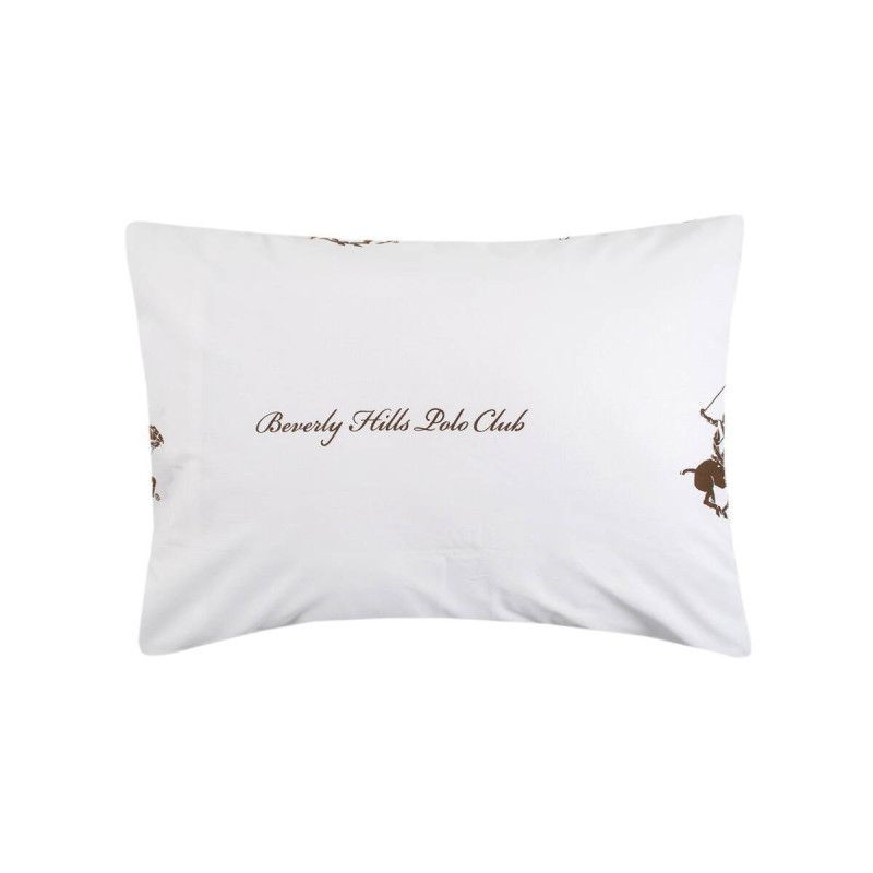 Наволочки Beverly Hills Polo Club - BHPC 004 Brown 50*70 (2 од)