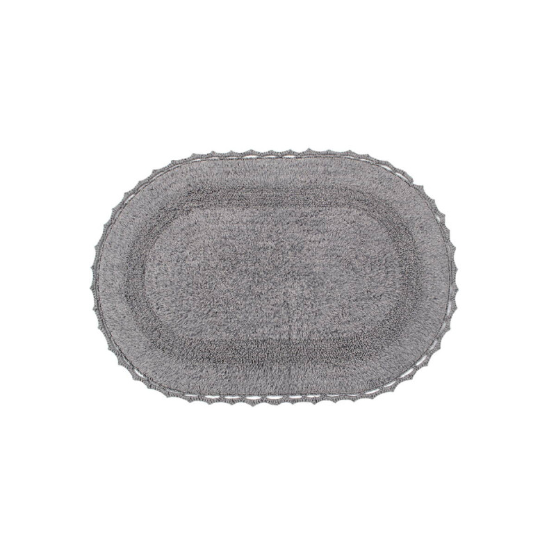 Набір килимків Irya - Vermont gri сірий 60*90+40*60