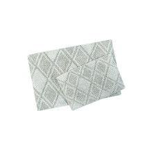 Набір килимків Irya - Maxi mint сіро-ментоловий 60*90+40*60
