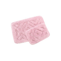 Набір килимків Irya - Barnes pink рожевий 60*90+40*60