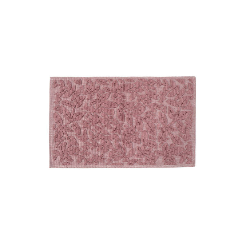 Набір килимків Karaca Home - Kelly Flower murdum сливовий 50*80+50*40