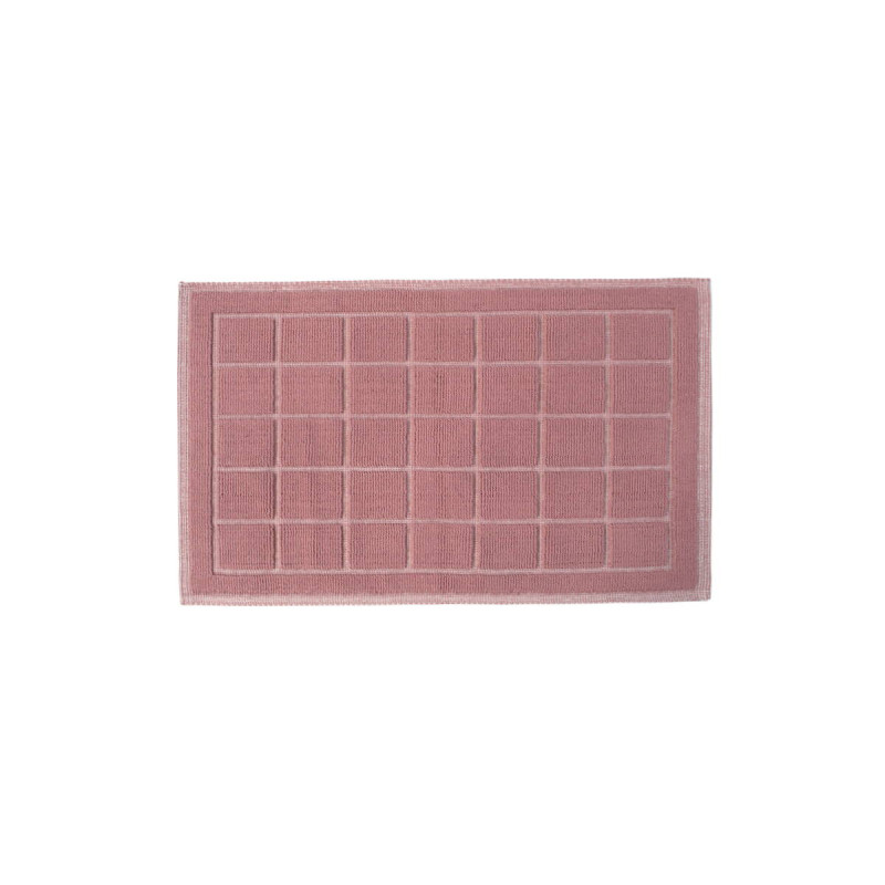 Набір килимків Karaca Home - Kelly Quatro murdum сливовий 50*80+50*40
