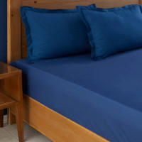Простирадло Nautica Home - Lacivert синій 180*240