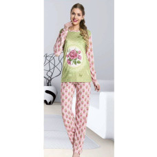 Домашній одяг Lady Lingerie 9233 піжама жіноча бавовна еластан 46-48