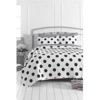 Quilted bedspread with pillowcase Eponj Home - Mixpuan maxi gri gray 160*220
