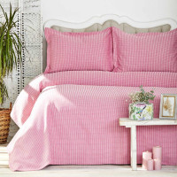 Bedspread with pillowcases KARACA HOME - Cally fusya fuchsia 230*240 Euro