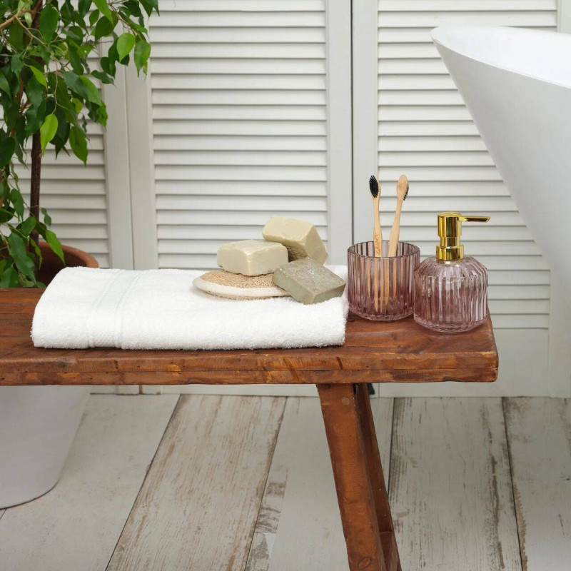 Рушник Karaca Home - Daily Soft offwhite молочний 70*140