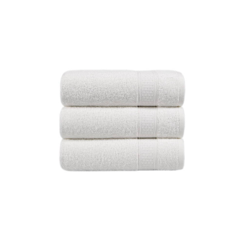 Рушник Karaca Home - Diele offwhite молочний 70*140