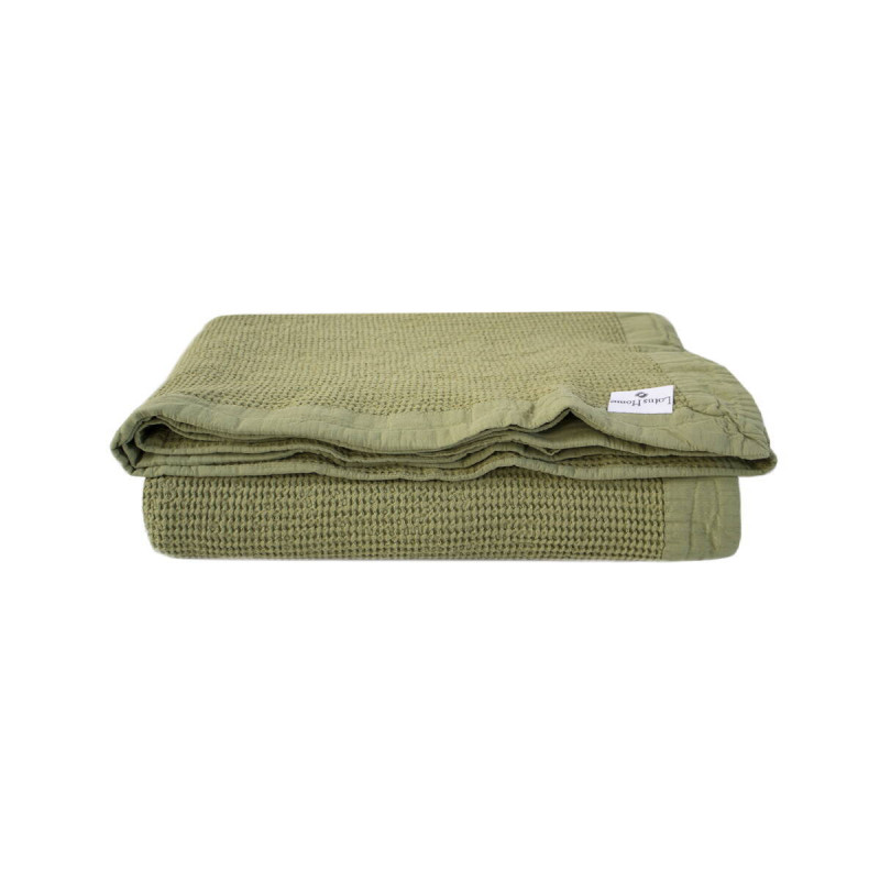 Покривало Lotus Home - Rius olive оливковий 240*260