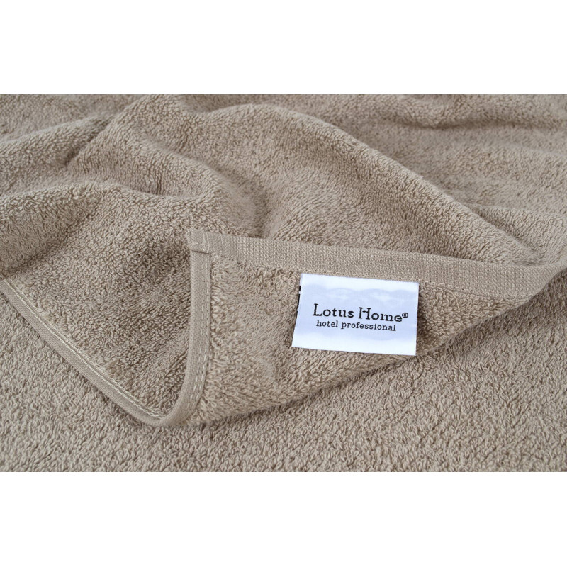 Рушник Lotus Home - Hotel Basic кавовий 50*90 (16/1) 400 г/м²