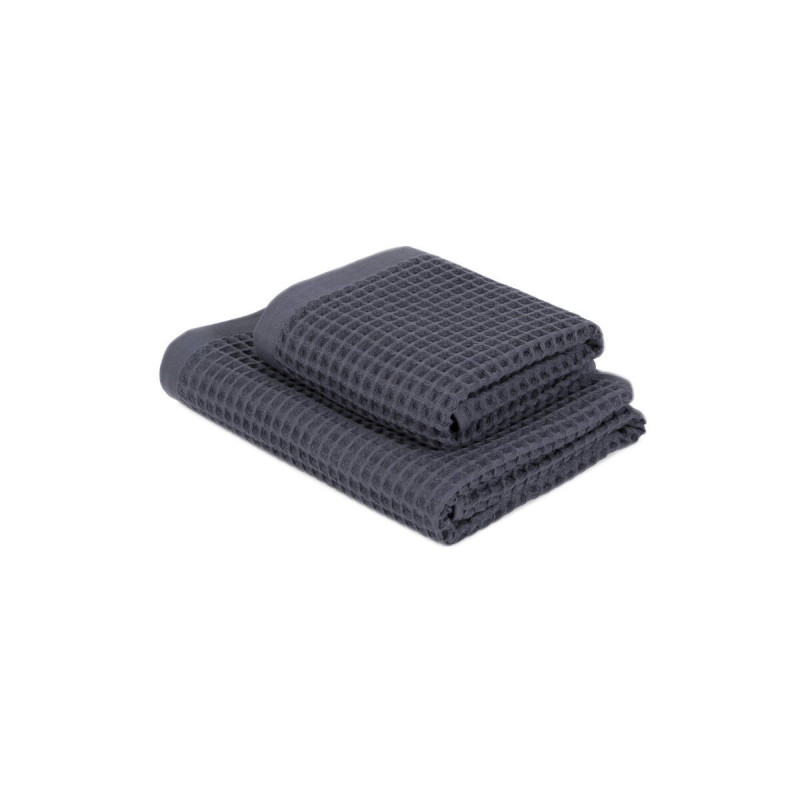 Рушник Lotus Home - Waffle antrasit антрацит 50*90
