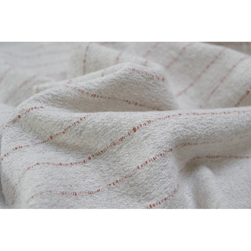 Рушник з льону Lotus Home - Line кораловий 50*90