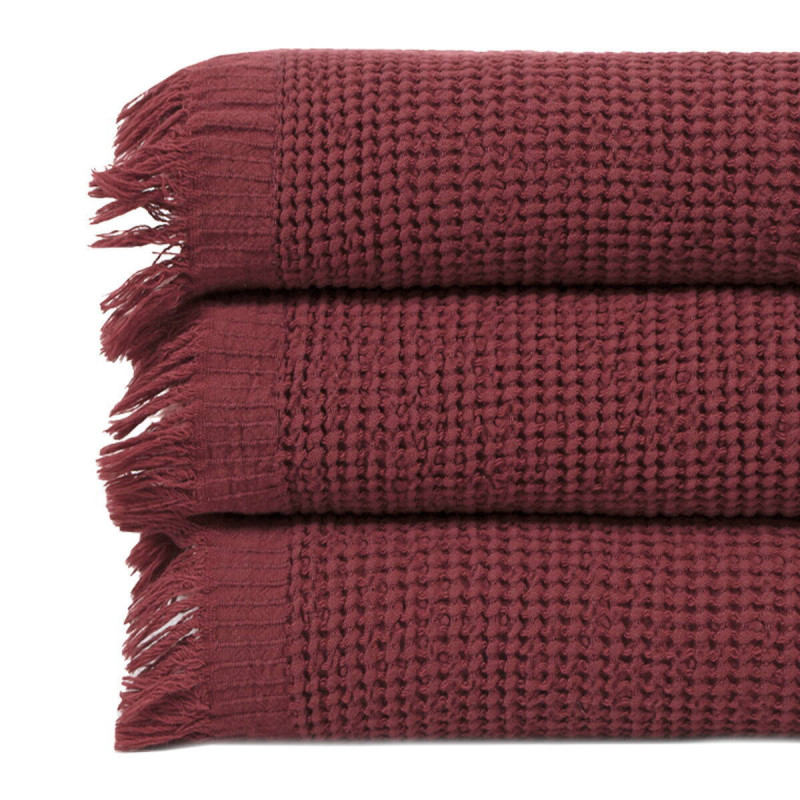 Набір рушників Lotus Home - Rius red червоний 30*50 (3 од.)