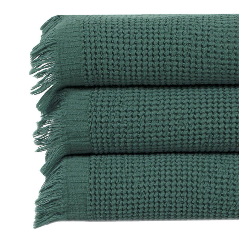 Набір рушників Lotus Home - Rius green зелений 30*50 (3 од.)