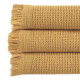 Набір рушників Lotus Home - Rius mustard гірчичний 30*50 (3 од.)