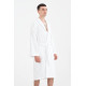Халат махровий unisex Lotus Home - Basic Line white L