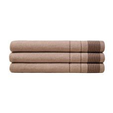 Рушник SoundSleep Desmal Kamerton махровий 50х80 см 360г бежевий (2800004978927)