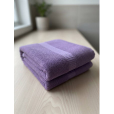 Рушник SoundSleep Desmal Kare махровий 50х90 см 400г бузковий (2800005028942)