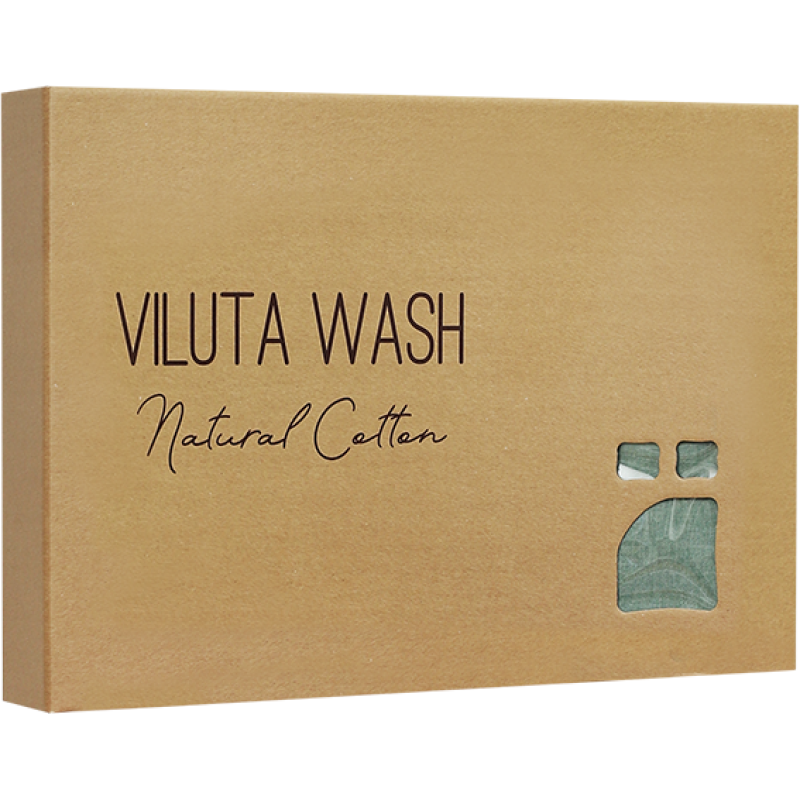 Комплект постільної білизни Viluta Двоспальний Варена бавовна Wash 71