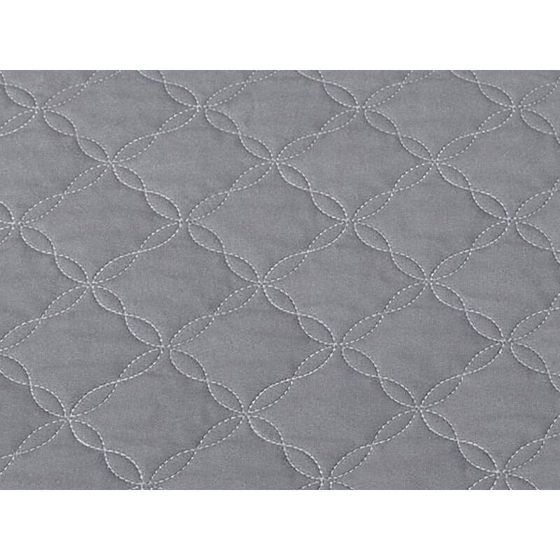 Покривало стьобане Графіт (sky) Leleka-Textile 220*240 Графітовий (1917/6626)