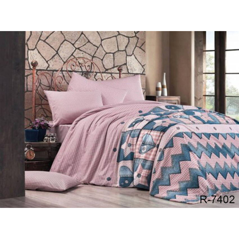 Bed Linen Set with Companion Fabric R7402