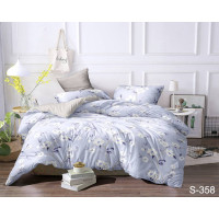Bed Linen Set with Coordinating Accent S358