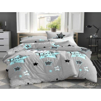 Bed Linen Set with Matching Accent S405