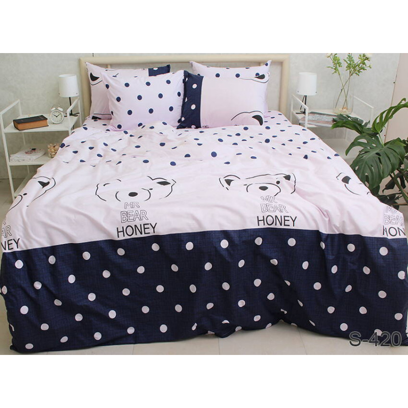 Bed Linen Set with Coordinating Design S420