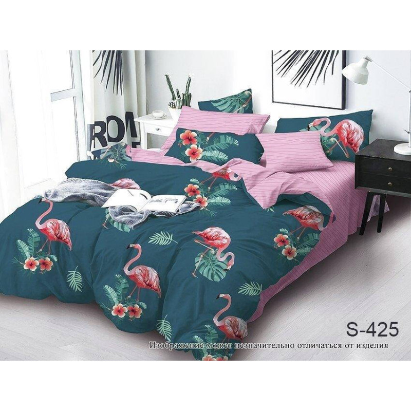 Bed Linen Set with Coordinating Fabric S425