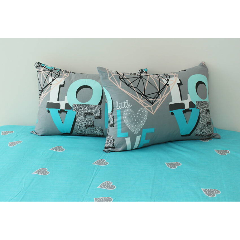 Bed Linen Set with Coordinating Fabric S424