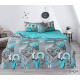 Bed Linen Set with Matching Fabric S424