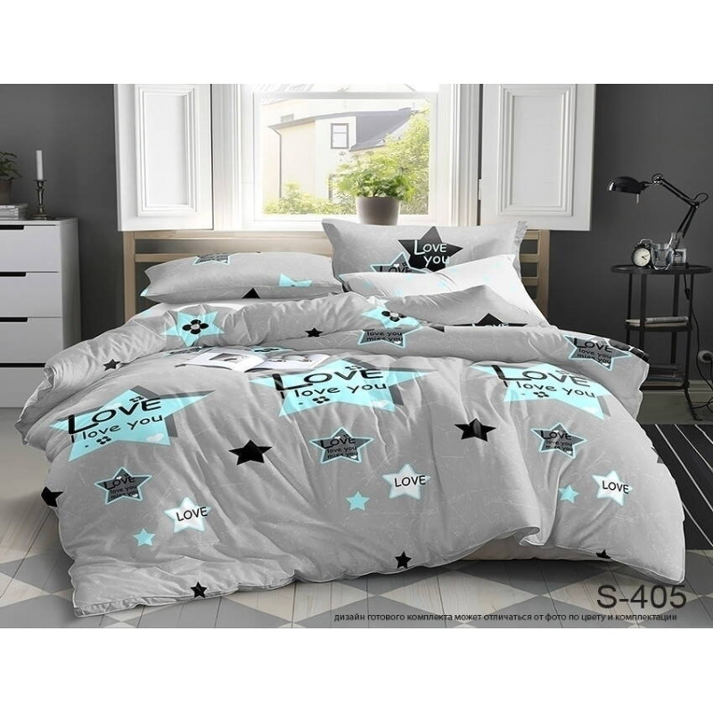 Bed Linen Set with Coordinating Design S405
