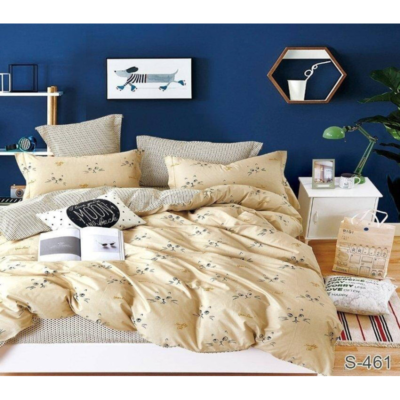 Bed Linen Set with Coordinating Fabric S461